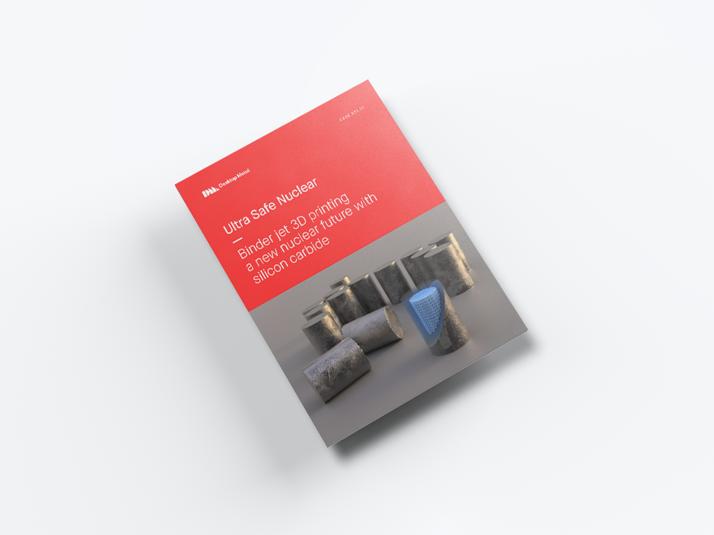 USNC 3D Printed Silicon Carbide Nuclear Fuel Capsule 