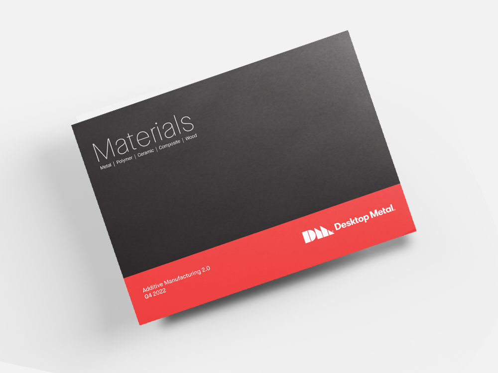 Desktop Metal Technical Ceramic 3D Printing Library